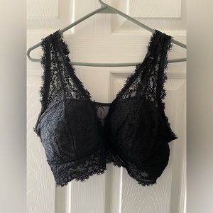 Aerie Bralette in Black